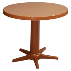 Градинска маса Prima Rose GF205 в кафяв цвят, идеална за тераси и дворове, сгъваема и стилна.