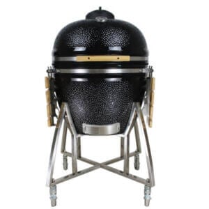 Керамично барбекю Ziel Grill Kamado Giant 27 с керамична конструкция и барбекю на дървени въглища за външно готвене