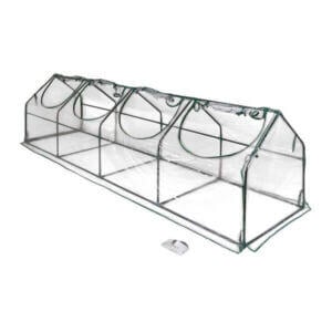 Оранжерия My Garden WR-GHS004G с метална рамка, 4 прозореца и 2 врати за градински растения