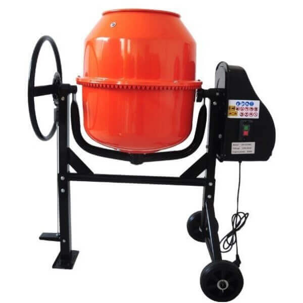 Бетонобъркачка ZIEL ZCM200 с мощност 1100W и капацитет 200 литра за смесване на цимент Бетонобъркачка ZIEL ZCM200 с мощност 1100W и капацитет 200 литра за смесване на цимент