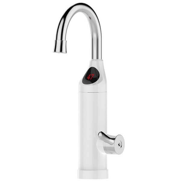 Електрически водонагревател Cascada LED DO-D18 с LED дисплей, водоустойчив, за баня, ефективен нагревател Електрически водонагревател Cascada LED DO-D18 с LED дисплей, водоустойчив, за баня, ефективен нагревател