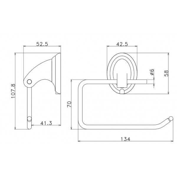 Комплект аксесоари за баня Makena ECO 6 части Комплект аксесоари за баня Makena ECO 6 части