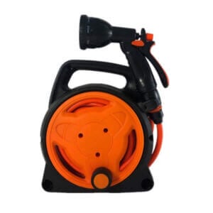 Макара Gardenbag с 10 м маркуч и пистолет G.Garden за лесно поливане на градина и контрол на водния поток