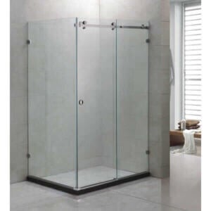 Квадратна душ кабина без корито B-L1011 / 120х80х190см - Cascada