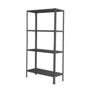 Метален стелаж с 4 рафта Basic-40 Black, до 50 кг на рафт, 145x75x30 см предлага перфектно съотношение цена-качество. Поръчай сега!